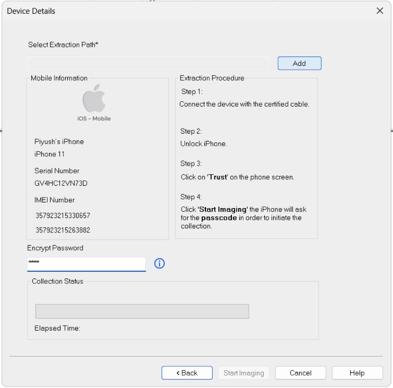 FTK Imager Pro e Acquisizione Forense di iPhone con iOS