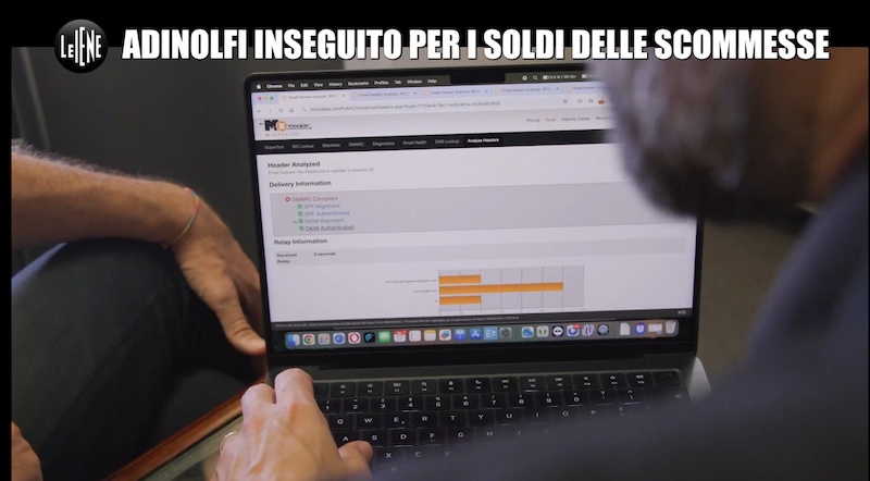 Verifica autenticità, integrità e originalità messaggi email di posta elettronica